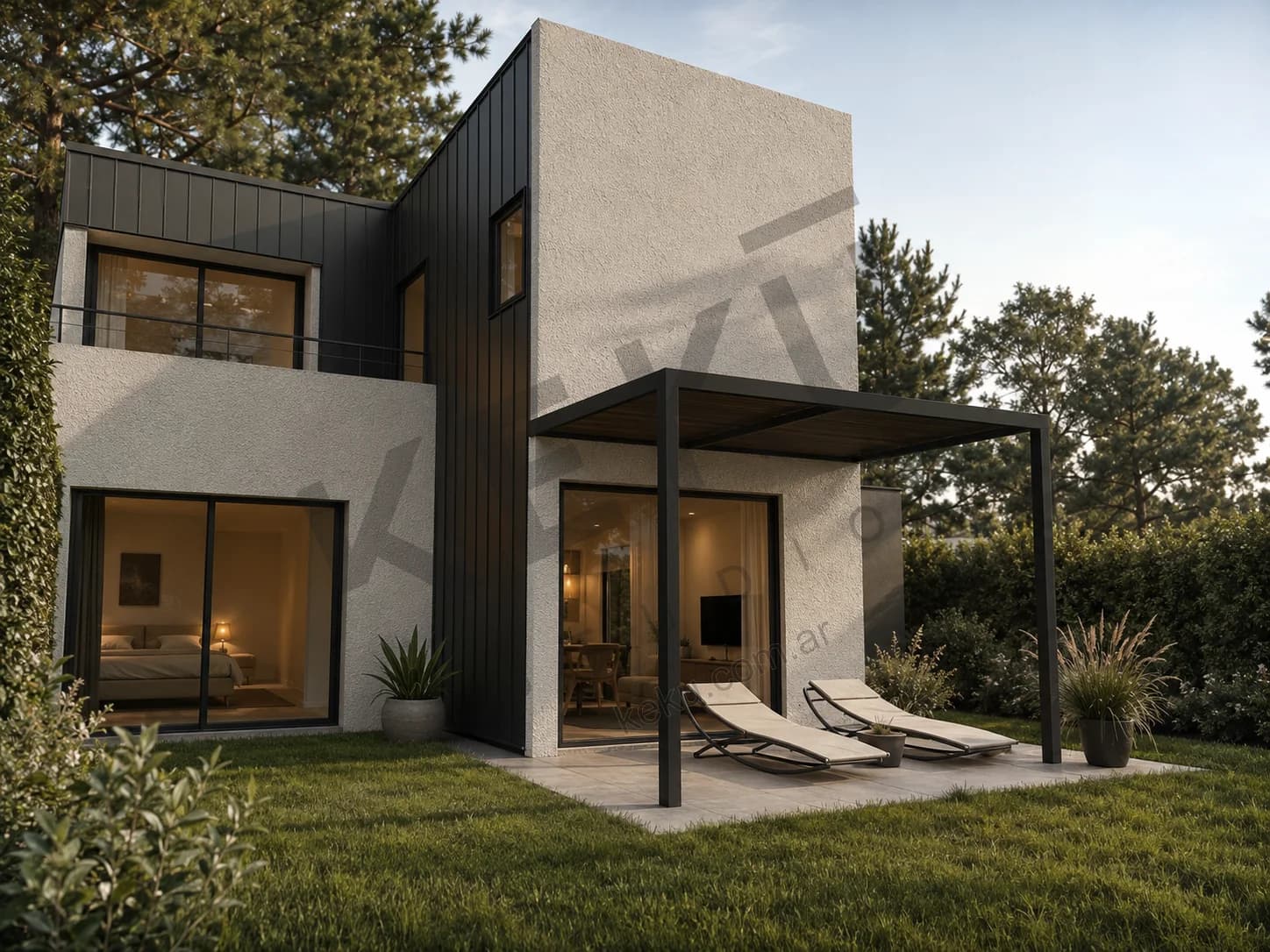 Odin, vivienda Steel Frame de 79 m²