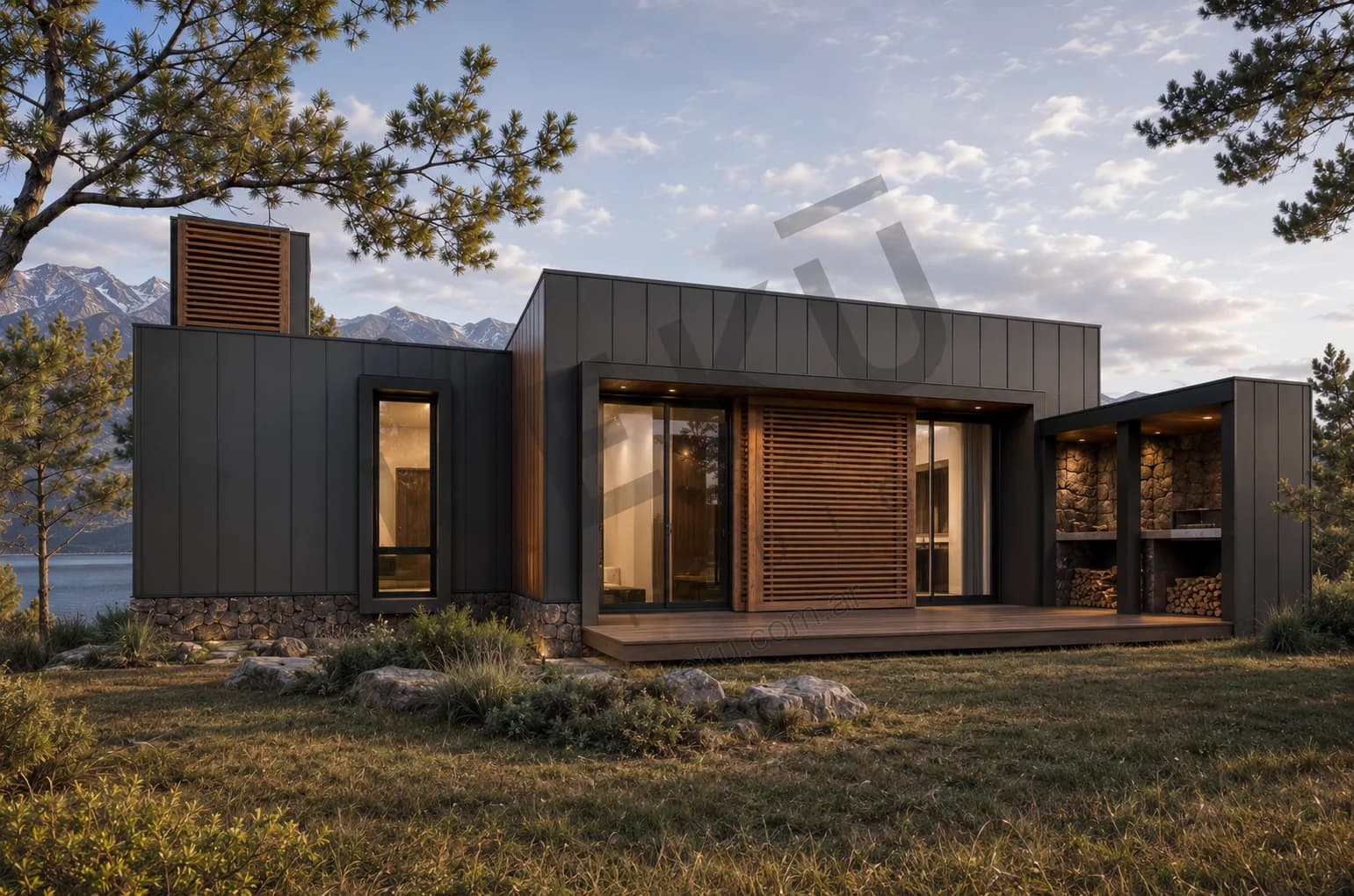 Heimdall, vivienda Steel Frame de 88 m²