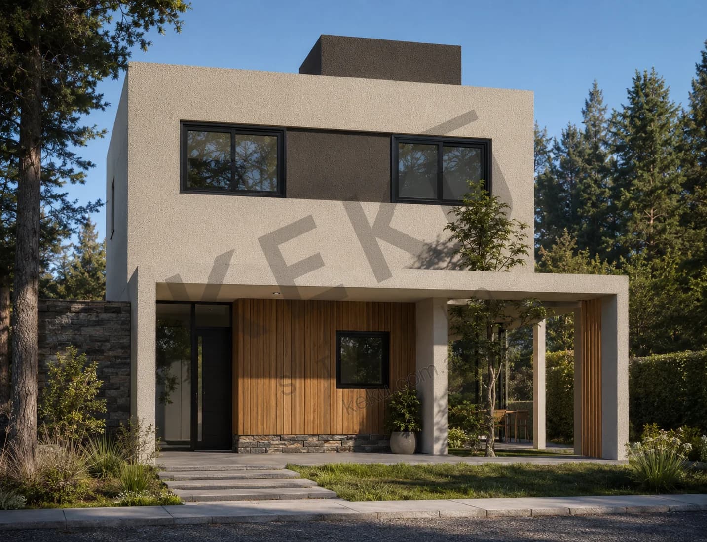 Thor, vivienda Steel Frame de 90 m²